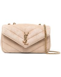 Saint Laurent - Small Lou Lou Logo-Plaque Cross Body Bag - Lyst