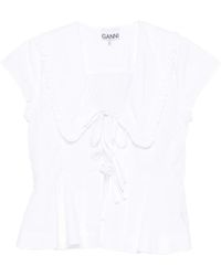 Ganni - Tops - Lyst
