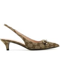 Gucci - Neutrals Pumps - Lyst