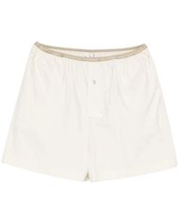 Lemaire - Neutrals Shorts - Lyst