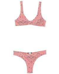 VENUJA - Paisley-Print Crystal-Embellished Bikini - Lyst