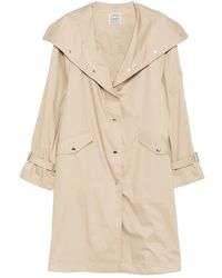 TOTEME - Neutrals Coats - Lyst