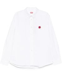 KENZO - Boke Flower Cotton Shirt - Lyst