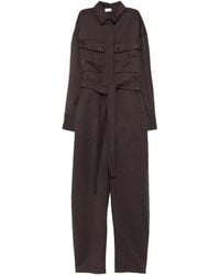 ANDAMANE - Vania Cargo Belted Jumpsuit - Lyst