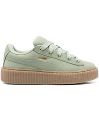 Fenty - Creeper Phatty Leather Sneakers - Lyst
