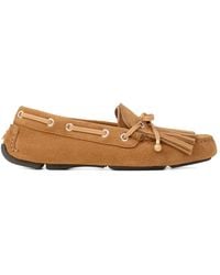 Jimmy Choo - Manon Flat Suede Loafers - Lyst