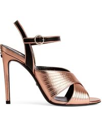 nude sandals no heel