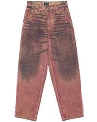 Haikure - Washed-Effect Hammer-Loop Jeans - Lyst