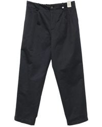 Myths - Pleated Straight-Leg Trousers - Lyst