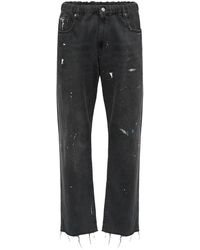 MM6 by Maison Martin Margiela - Straight Jeans - Lyst