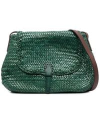 Dragon Diffusion - Woven Leather Satchel Bag - Lyst