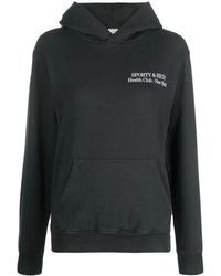 Sporty & Rich - New Drink More Water Cotton Hoodie - Lyst