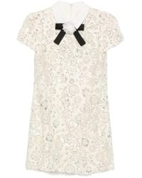 Self-Portrait - Neutrals Dresses - Lyst