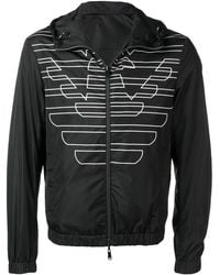 mens armani windbreaker