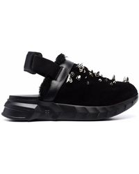 Givenchy Marshmallow Spike Sandals - Black