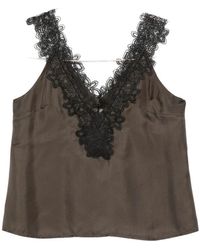 Rohe - V-Neck Silk Top - Lyst