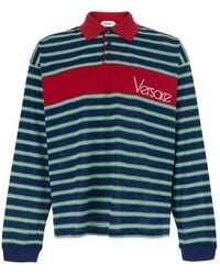 Versace - Polo Sweater - Lyst