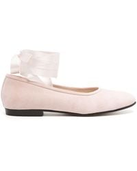 Bode - Musette Suede Ballerina Shoes - Lyst