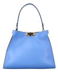 Fendi - Way Medium Leather Tote - Lyst