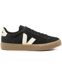 Veja - Campo Suede Pierre Sneakers - Lyst