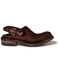 Miu Miu - Foule Buckle Mules - Lyst