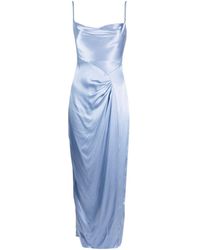 Suboo - Millenia Cowl-Neck Draped Maxi Dress - Lyst