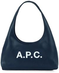 A.P.C. - Baby Ninon Logo-Print Tote Bag - Lyst