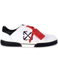 Off-White c/o Virgil Abloh - Off- Low Vulcanized Canvas Sneakers - Lyst