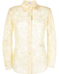 Rodebjer - Carmen Button-Up Lace Shirt - Lyst