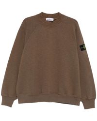 Stone Island - 6100053 Tubular-Cotton-Fleece Sweatshirt - Lyst