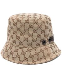 Gucci - Neutrals Hats - Lyst