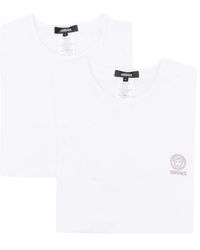 Versace - Pack Of Two T-Shirts - Lyst