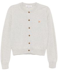 Maison Kitsuné - Logo-Patch Cardigan - Lyst