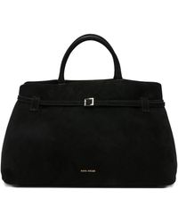 MANU Atelier - Le Cambon 35 Suede Tote Bag - Lyst
