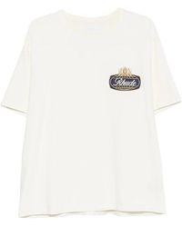 Rhude - Neutrals T-Shirts & Vests - Lyst