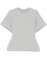 LA PISCINE - Fitted Short-Sleeve T-Shirt - Lyst