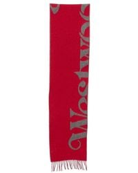 Vivienne Westwood - Logo-Intarsia Fringed Scarf - Lyst