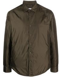 Aspesi - Lilo Taffeta Padded Overshirt - Lyst