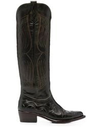 Eraldo - Leather Cowboy Boots - Lyst