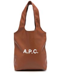 A.P.C. - Ninon Small Tote Bag - Lyst