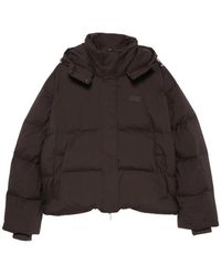 Gestuz - Quilted Hooded Puffer Jacket - Lyst