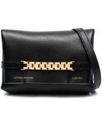 Victoria Beckham - Mini Chain Leather Pouch Bag - Lyst