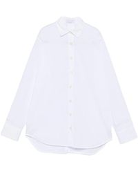 THE NINA STUDIO - Buttoned Tie-Fastening Shirt - Lyst