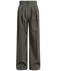 IRO - Alabama Pleated Satin Trousers - Lyst