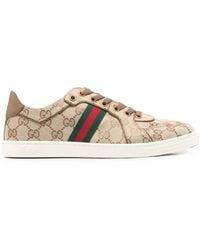 Gucci - Neutrals Trainers - Lyst