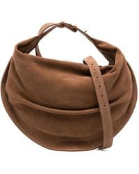 FEDERICO CINA - Suede Tote Bag - Lyst