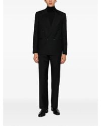 época - Double-Breasted Peak-Lapel Suit - Lyst