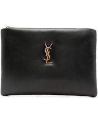 Saint Laurent - Clutch Bags - Lyst