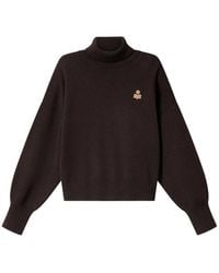 Isabel Marant - Nasha Logo-Embroidered Sweater - Lyst