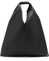 MM6 by Maison Martin Margiela - Medium Japanese Leather Shoulder Bag - Lyst